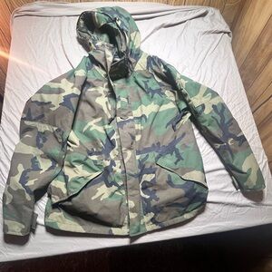 Camouflage Hooded Jacket